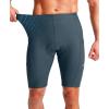 Bikewa Men’s Bike Shorts 3D Padded Cycling Road Biking Mountain Riding Biker Bicycle UPF 50+ Cycle Shorts Zipper Pockets(A_ Blue Grey)