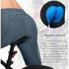 Bikewa Men’s Bike Shorts 3D Padded Cycling Road Biking Mountain Riding Biker Bicycle UPF 50+ Cycle Shorts Zipper Pockets(A_ Blue Grey)