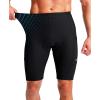 Bikewa Men’s Bike Shorts 3D Padded Cycling Road Biking Mountain Riding Biker Bicycle UPF 50+ Cycle Shorts Zipper Pockets(Black)