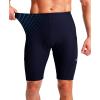 Bikewa Men’s Bike Shorts 3D Padded Cycling Road Biking Mountain Riding Biker Bicycle UPF 50+ Cycle Shorts Zipper Pockets(Navy)