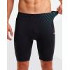 Bikewa Men’s Bike Shorts 4D Padded Biking Road Cycling Bicycle Pants Biker Shorts for Men Zipper Pockets(1_ Black)