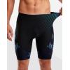 Bikewa Men’s Bike Shorts 4D Padded Biking Road Cycling Bicycle Pants Biker Shorts for Men Zipper Pockets(1_ Cyan Blue)