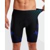 Bikewa Men’s Bike Shorts 4D Padded Biking Road Cycling Bicycle Pants Biker Shorts for Men Zipper Pockets(1_ Ocean Blue)