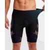 Bikewa Men’s Bike Shorts 4D Padded Biking Road Cycling Bicycle Pants Biker Shorts for Men Zipper Pockets(1_ Orange)