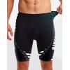 Bikewa Men’s Bike Shorts 4D Padded Biking Road Cycling Bicycle Pants Biker Shorts for Men Zipper Pockets(4_ White)