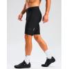 Bikewa Men’s Bike Shorts 4D Padded Cycling Shorts for Men Road Riding Biking Bicycle Zipper Pockets(Black)