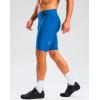 Bikewa Men’s Bike Shorts 4D Padded Cycling Shorts for Men Road Riding Biking Bicycle Zipper Pockets(Blue)