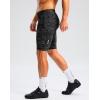 Bikewa Men’s Bike Shorts 4D Padded Cycling Shorts for Men Road Riding Biking Bicycle Zipper Pockets(Camo Black)