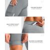 Bikewa Men’s Bike Shorts 4D Padded Cycling Shorts for Men Road Riding Biking Bicycle Zipper Pockets(Light Grey)