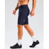 Bikewa Men’s Bike Shorts 4D Padded Cycling Shorts for Men Road Riding Biking Bicycle Zipper Pockets(Navy)