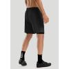 Bikewa Men’s Mountain Bike Shorts 3D Padded Loose-fit Riding Biking Cycling Bicycle Biker Shorts for Men Zipper Pockets(Black)