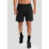 Bikewa Men’s Mountain Bike Shorts 3D Padded Loose-fit Riding Biking Cycling Bicycle Biker Shorts for Men Zipper Pockets(Black)