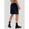 Bikewa Men’s Mountain Bike Shorts 3D Padded Loose-fit Riding Biking Cycling Bicycle Biker Shorts for Men Zipper Pockets(Navy)