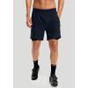 Bikewa Men’s Mountain Bike Shorts 3D Padded Loose-fit Riding Biking Cycling Bicycle Biker Shorts for Men Zipper Pockets(Navy)