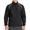 Bikewa Men’s Winter Cycling Jackets Thermal Warm Water Resistant Bike Running Windproof Jacket(Black)