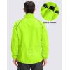 Bikewa Men’s Winter Cycling Jackets Thermal Warm Water Resistant Bike Running Windproof Jacket(Fluorescent Yellow)