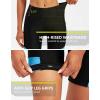 Bikewa Women’s 4D Padded Bike Shorts Cycling Riding Road Biking Bicycle Cycle Shorts for Women Zipper Pockets(Black/Sky Blue)