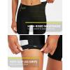 Bikewa Women’s 4D Padded Bike Shorts Cycling Riding Road Biking Bicycle Cycle Shorts for Women Zipper Pockets(Black/White)