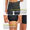Bikewa Women’s 4D Padded Bike Shorts Cycling Riding Road Biking Bicycle Cycle Shorts for Women Zipper Pockets(Dark Grey)