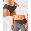 Bikewa Women’s 4D Padded Bike Underwear Cycling Bicycle Shorts Biking Riding Briefs Biker Cycle Undershorts for Women(Dark Grey)