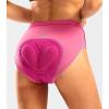 Bikewa Women’s 4D Padded Bike Underwear Cycling Bicycle Shorts Biking Riding Briefs Biker Cycle Undershorts for Women(Pink)