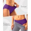 Bikewa Women’s 4D Padded Bike Underwear Cycling Bicycle Shorts Biking Riding Briefs Biker Cycle Undershorts for Women(Purple)