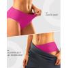 Bikewa Women’s 4D Padded Bike Underwear Cycling Bicycle Shorts Biking Riding Briefs Biker Cycle Undershorts for Women(Rosy)