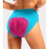 Bikewa Women’s 4D Padded Bike Underwear Cycling Bicycle Shorts Biking Riding Briefs Biker Cycle Undershorts for Women(Sky Blue)