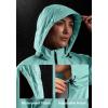Bikewa Women’s Cycling Rain Jackets Waterproof Windbreaker Lightweight Running Windproof Reflective Jacket Packable Hooded(Light Green)