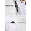 Bikewa Women’s Cycling Rain Jackets Waterproof Windbreaker Lightweight Running Windproof Reflective Jacket Packable Hooded(White)