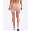 Bikewa Women’s Mountain Bike Shorts 4D Padded Cycling Riding Biking Bicycle Biker Cycle Shorts for Women Zipper Pockets(Pink)