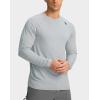 Men’s Mountain Bike Jersey Long Sleeve Off-Road Sun Protection Biking Cycling Bicycle Hiking Shirts for Men Zipper Pocket