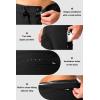 Men’s Mountain Bike Shorts Stretch Cycling Biking Bicycle Quick Dry Hiking Shorts for Men Zipper Pockets(Black)