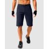 Men’s Mountain Bike Shorts Stretch Cycling Biking Bicycle Quick Dry Hiking Shorts for Men Zipper Pockets(Navy)