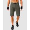 Men’s Mountain Bike Shorts Stretch Cycling Biking Bicycle Quick Dry Hiking Shorts for Men Zipper Pockets(Slate Green)