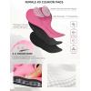 Women’s 4D Padded Bike Pants High Waist Cycling Shorts Bicycle Capris 3/4 Biking Tights with Zipper Pockets(Black)