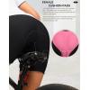 Women’s 4D Padded Bike Shorts 5″/7″ Riding Underwear Cycling Bicycle Road Biking Cycle Shorts for Women Zipper Pockets(Black)