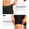 Women’s 4D Padded Bike Shorts 5″/7″ Riding Underwear Cycling Bicycle Road Biking Cycle Shorts for Women Zipper Pockets(Black)