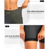 Women’s 4D Padded Bike Shorts 5″/7″ Riding Underwear Cycling Bicycle Road Biking Cycle Shorts for Women Zipper Pockets(Dark Grey)