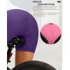 Women’s 4D Padded Bike Shorts 5″/7″ Riding Underwear Cycling Bicycle Road Biking Cycle Shorts for Women Zipper Pockets(Purple)