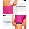 Women’s 4D Padded Bike Shorts 5″/7″ Riding Underwear Cycling Bicycle Road Biking Cycle Shorts for Women Zipper Pockets(Rosy)