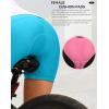 Women’s 4D Padded Bike Shorts 5″/7″ Riding Underwear Cycling Bicycle Road Biking Cycle Shorts for Women Zipper Pockets(Sky Blue)