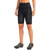 Women’s High Waisted Biker Shorts 8″ Running Workout Tummy Control Bike Spandex Shorts for Women Zipper Pockets(Charcoal)