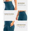 Women’s High Waisted Biker Shorts 8″ Running Workout Tummy Control Bike Spandex Shorts for Women Zipper Pockets(Dark Blue)