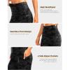 Women’s High Waisted Biker Shorts 8″ Running Workout Tummy Control Bike Spandex Shorts for Women Zipper Pockets(Grey Camo)