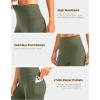 Women’s High Waisted Biker Shorts 8″ Running Workout Tummy Control Bike Spandex Shorts for Women Zipper Pockets(Grey Sage)